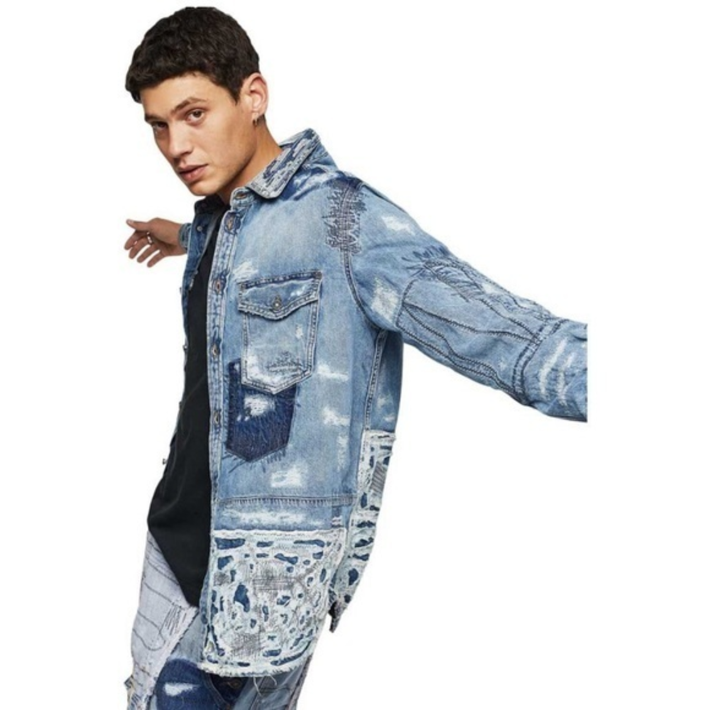 DIESEL D-Hisaky SY Long-sleeve Shirt ( L )‎